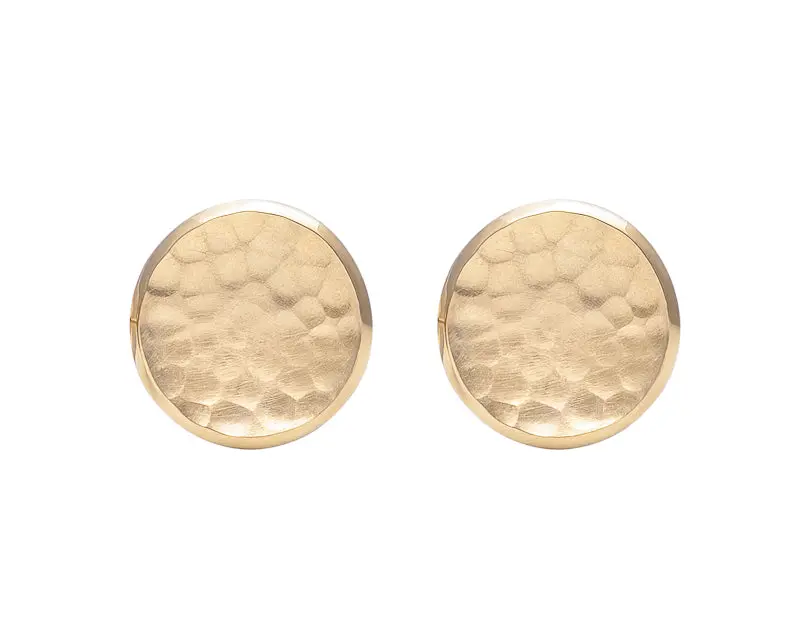 Singing Bowl Stud Earrings 1