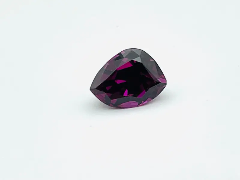 Soft Rhodolite Garnet Earrings – Blush Violet Shade 1