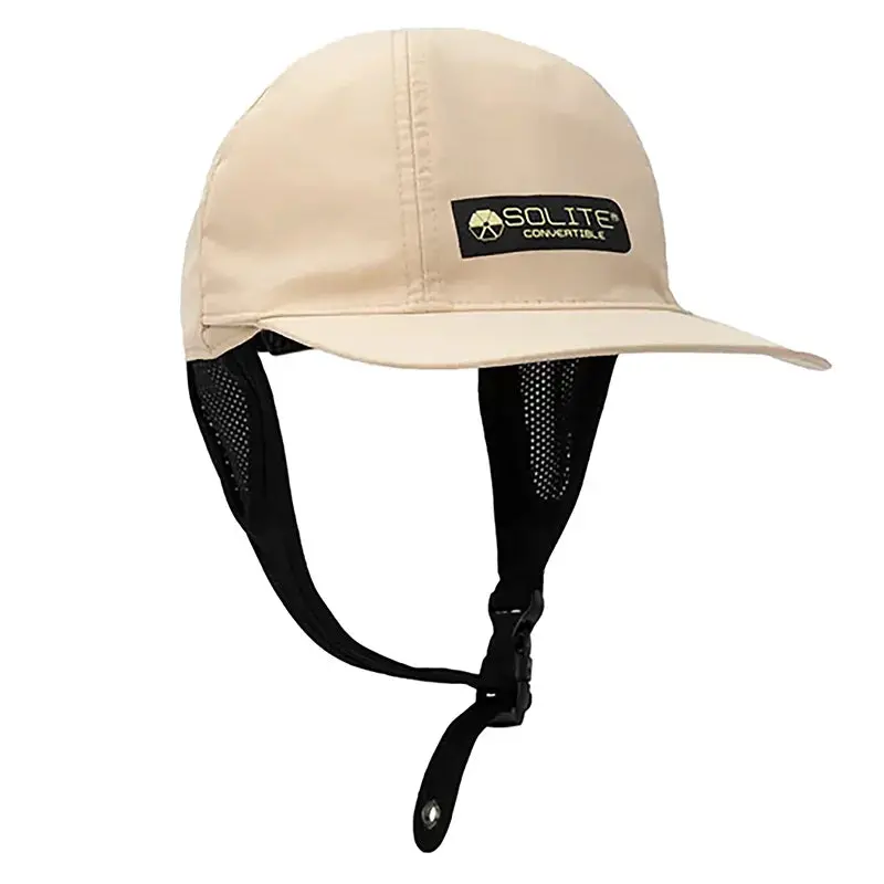 Solite Convertible Watersports Hat – Khaki Adjustable Sun Protection 1