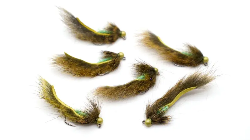 Sour Apple Jig Leech – Uv-Enhanced Streamer Pattern (6-Pack) 1