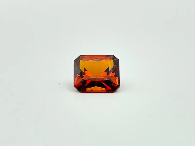 Spessartite Garnet Gemstone Earrings 1
