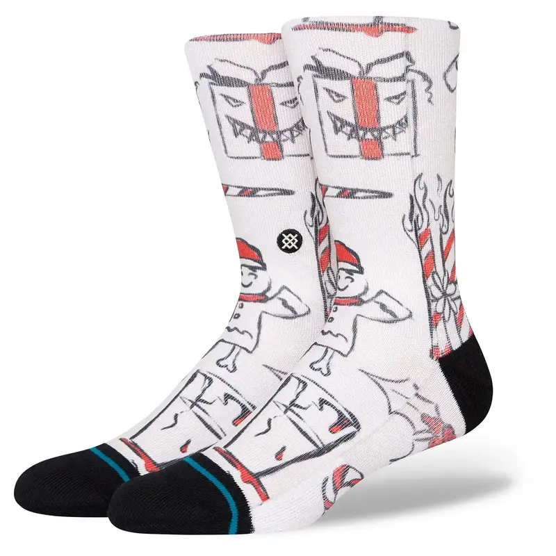 Stance Angry Holidayz Crew Sock – Large 1