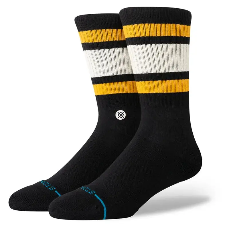 Stance Boyd St Crew Socks – Mustard Yellow 1