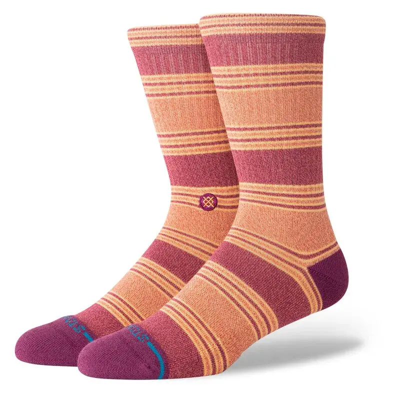 Stance Butter Blend Transcending Crew Socks – Peach 1