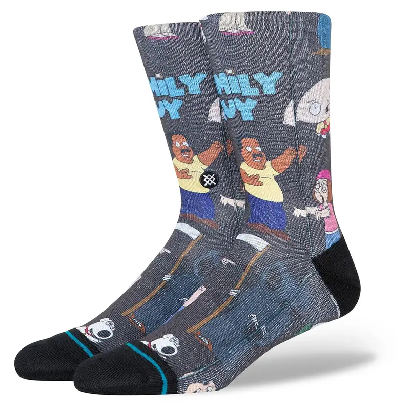Stance Family Guy Themed Crew Socks – One Size Fits Most 1