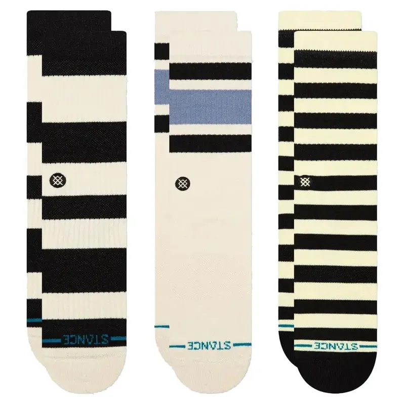 Stance Fred Crew Socks – Multicolor Graphic Design 1