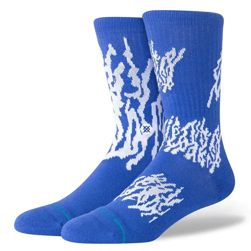 Stance Glacier Cobalt Blue Crew Socks 1