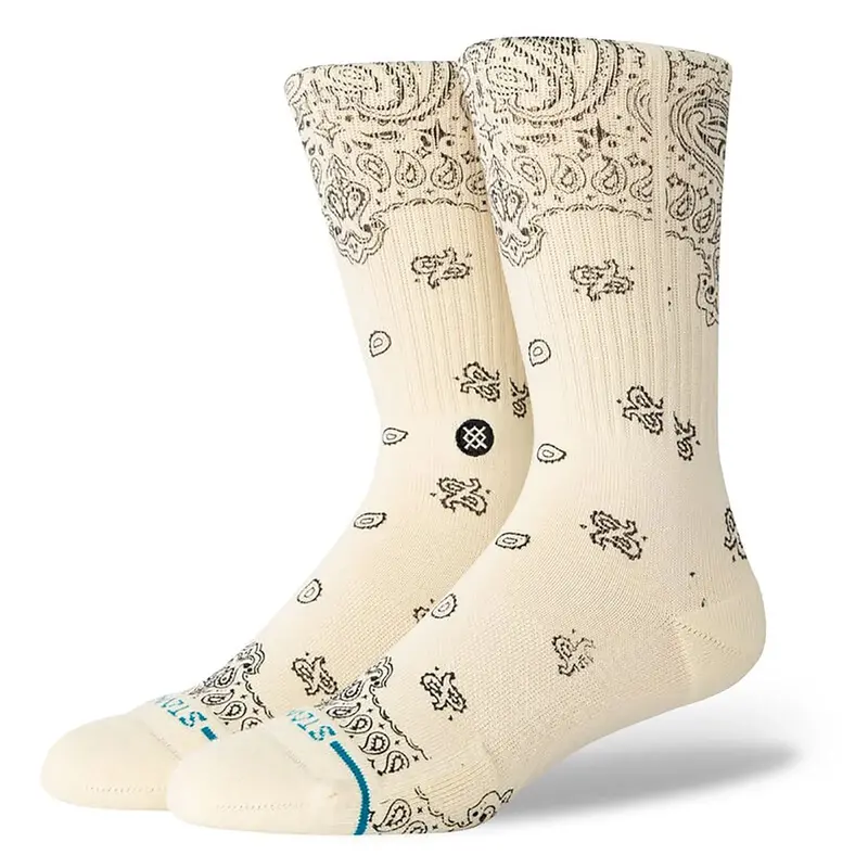 Stance Hanky Cream Crew Socks 1