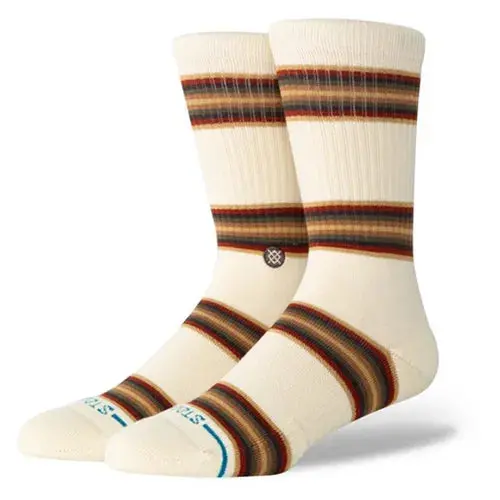 Stance Hilltop Crew Socks – Lightweight Canvas Style 1