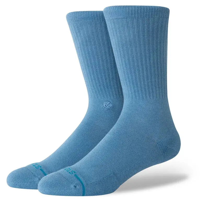 Stance Icon Blue Steel Crew Socks 1