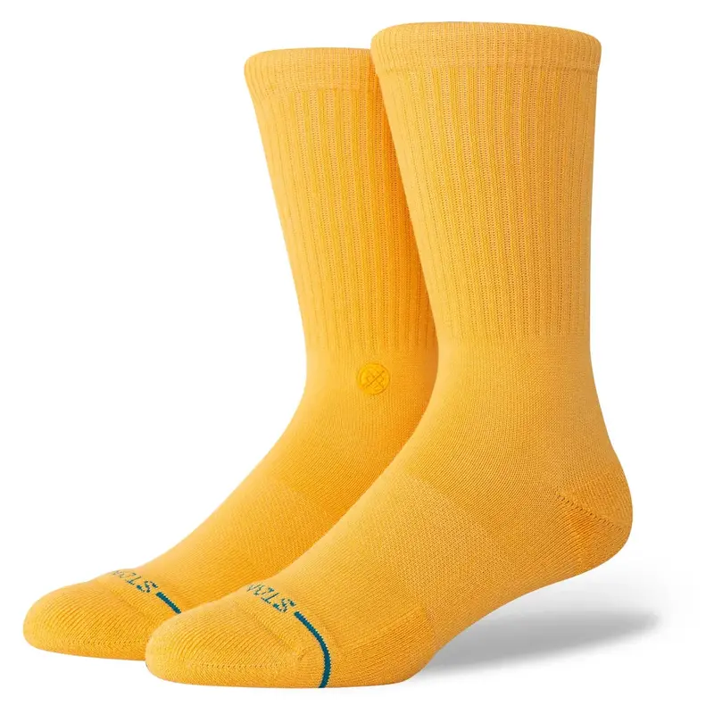 Stance Icon Crew Socks – Daisy Print 1