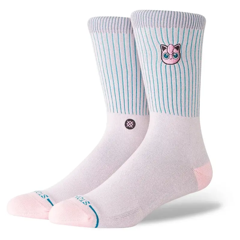 Stance Jigglypuff Pop Culture Crew Socks – Pink 1
