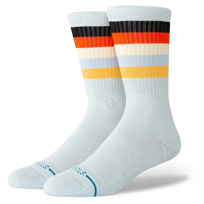 Stance Maliboo Crew Socks In Light Ice Blue 1