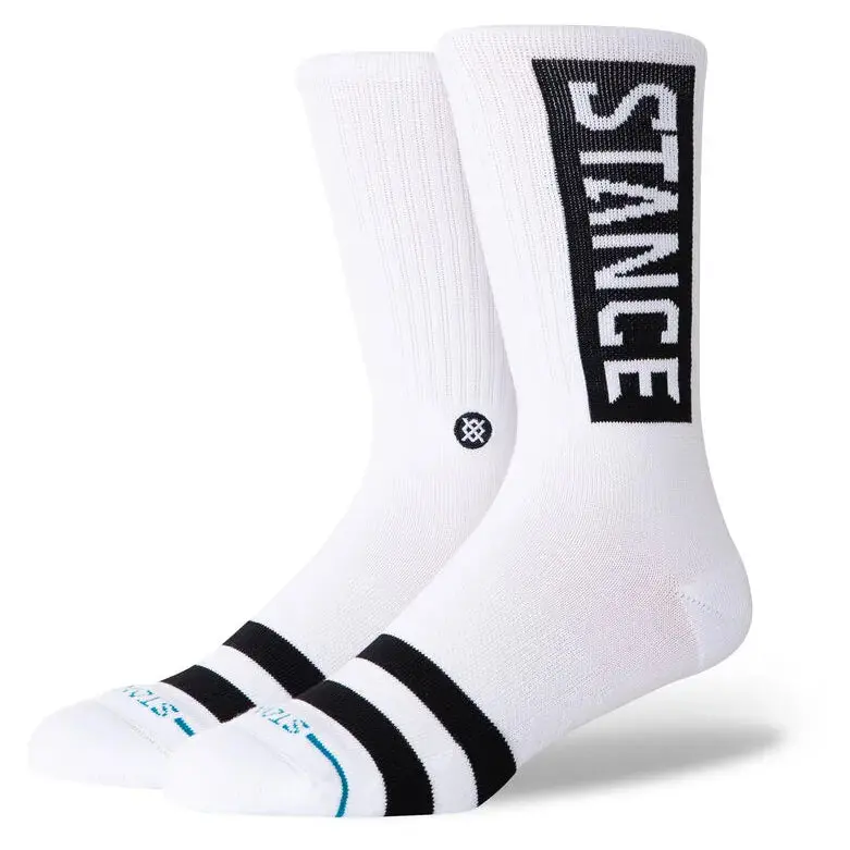 Stance Og White Crew Socks 1