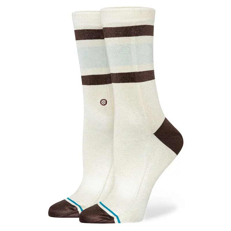 Stance Real Slick Boyd Cream Crew Socks - Medium 1