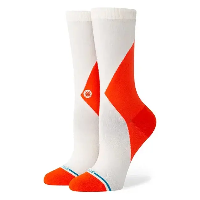 Stance Reflect Crew Socks For Women — Pink Fade Gradient 1