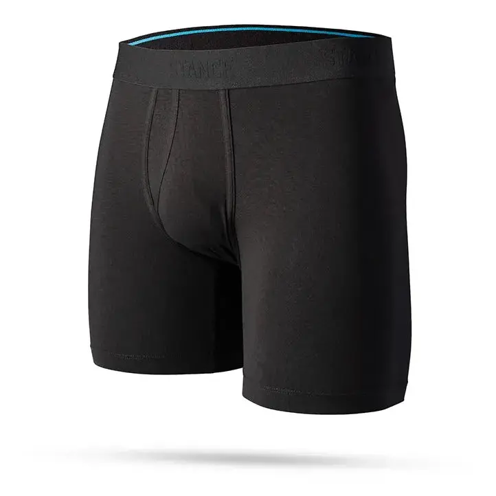 Stance Staple Stretch Butter Blend 6-Inch Briefs — Black 1