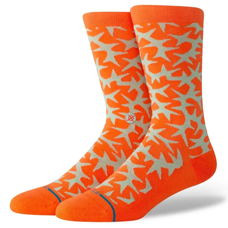 Stance Thornz Orange Unisex Crew Socks 1