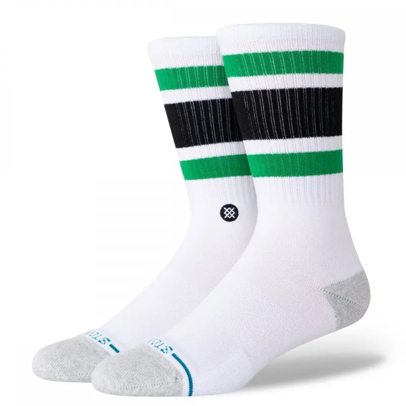Stance Tube Bos White Unisex Crew Socks 1