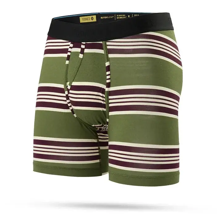 Stance Wine Tasting Wholester Boxer Briefs For Men — Wine Red 1