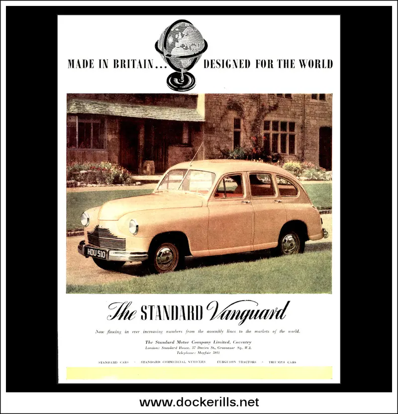 Standard Vanguard — Post-War Automobile Ad, March 2, 1949 1
