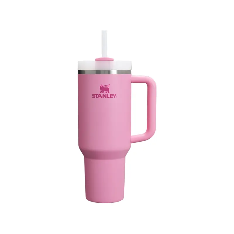 Stanley Quencher H2.0 Flowstate 40 Oz Tumbler In Peony Pink 1