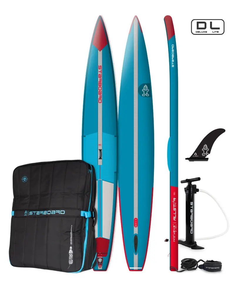 Starboard All Star Airline Deluxe Lite 14'0" Race Sup – 24.5" Wide, 2025 1