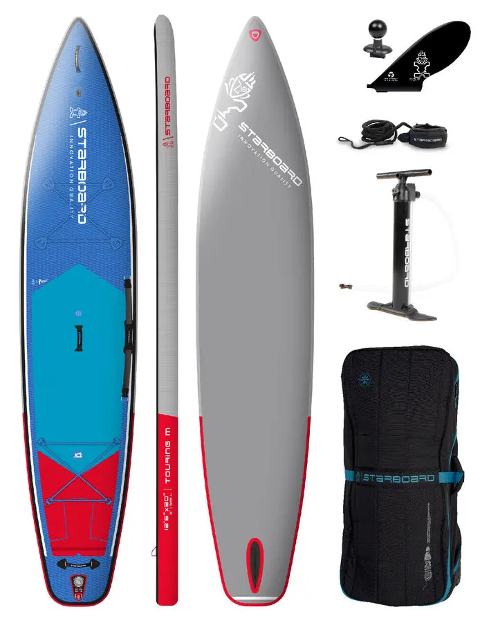Starboard Touring M Deluxe Sc Inflatable Paddleboard – 12'6" × 30" × 6" 1