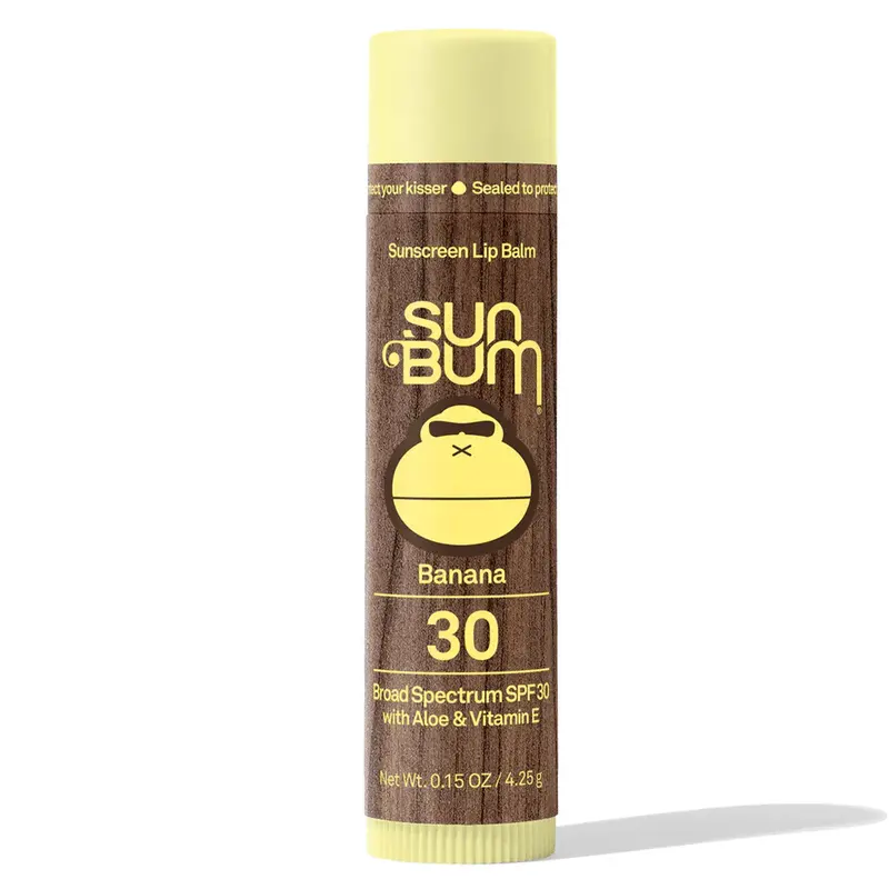 Sun Bum Original Spf 30 Lip Balm – Banana Flavor 1