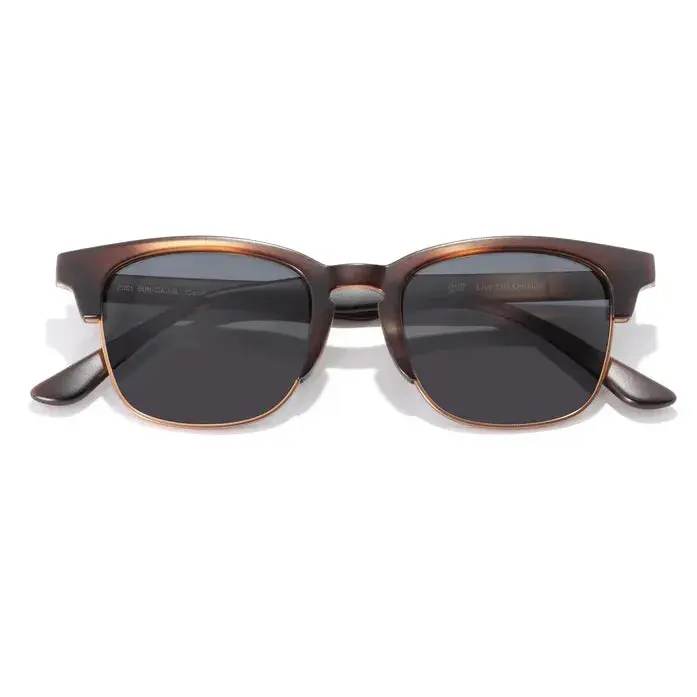 Sunski Cambria Polarized Sunglasses – Whiskey Tortoise Slate Frame 1