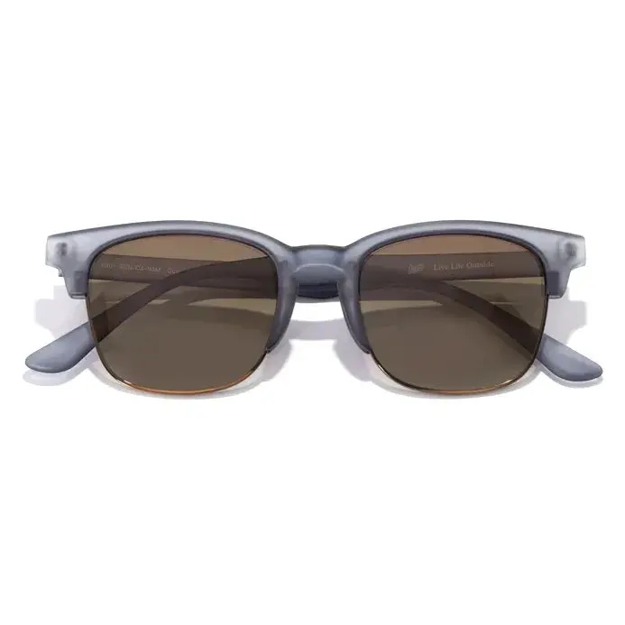 Sunski Cambria Sunglasses – Navy Frame With Amber Lenses 1