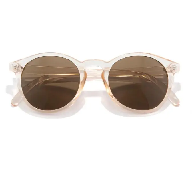 Sunski Dipsea Polarized Sunglasses In Champagne Brown Frame 1