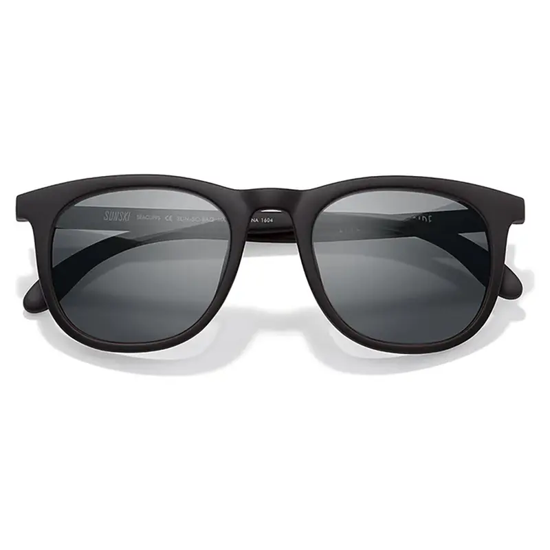 Sunski Seacliff Polarized Sunglasses – Black Slate 1