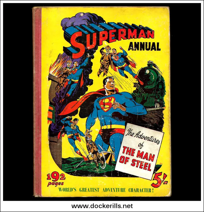 Superman Annual 1952 – First Uk Edition 1