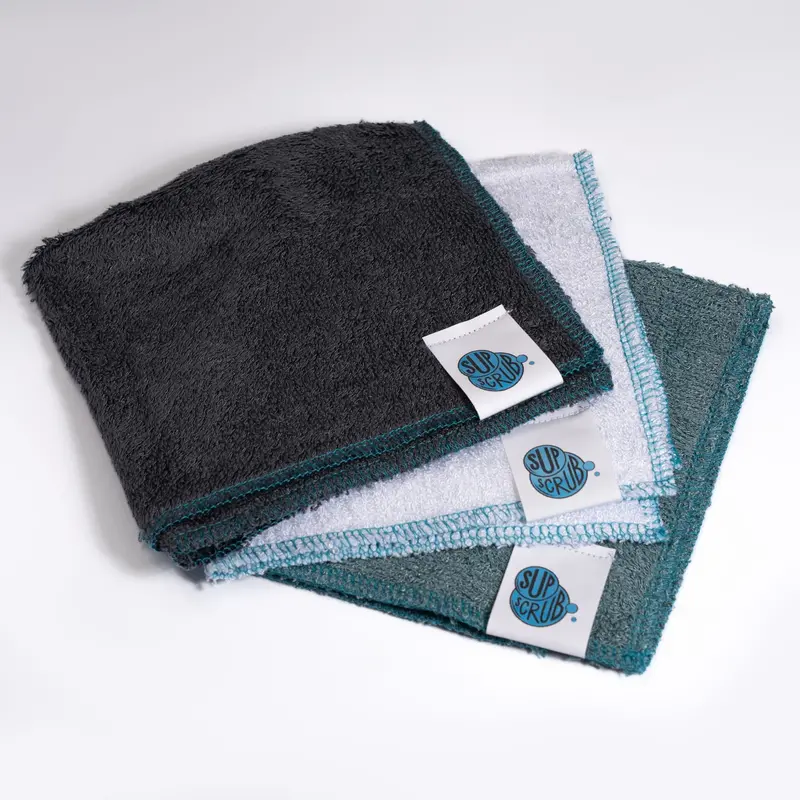 Supscrub Extra-Large Bamboo Fiber Cleaning Cloth 1
