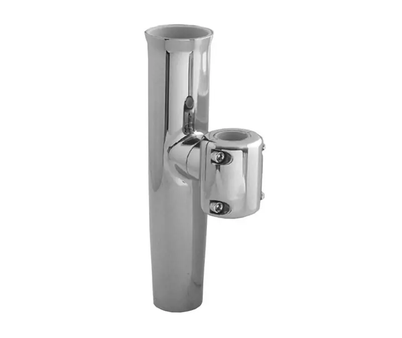 Taco Clamp-On Adjustable Stainless Rod Holder (1-11/16"–1-15/16") 1