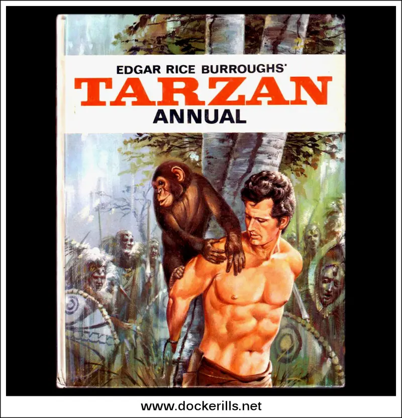 Tarzan Annual 1968 – Vintage Jungle Adventure Yearbook 1