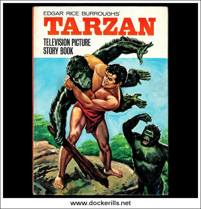 Tarzan Television Picture Story Book By Edgar Rice Burroughs – 1968 Edition 1