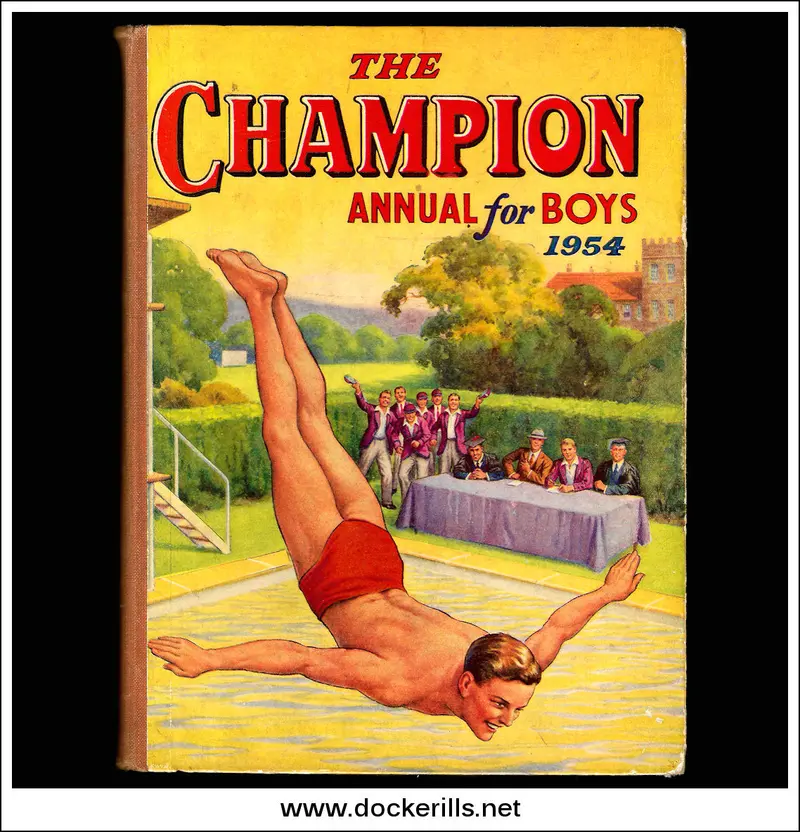 The Champion Annual For Boys 1954 – Classic Uk Comic-Style Yearbook 1