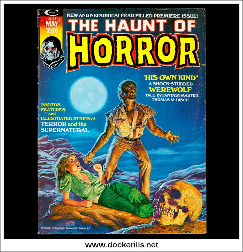 'The Haunt Of Horror' #1 (1974) – Original British Horror Comic Book 1