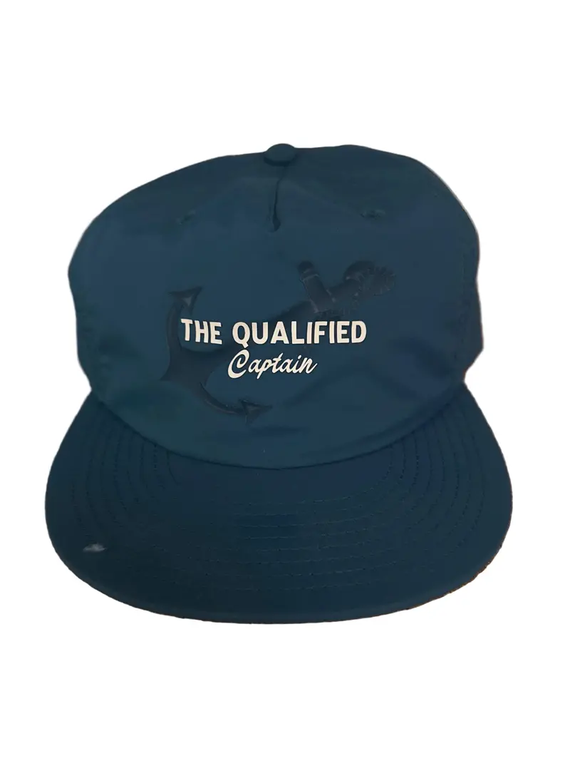 The Qualified Captain Rope Anchor-Themed Baseball Cap 1