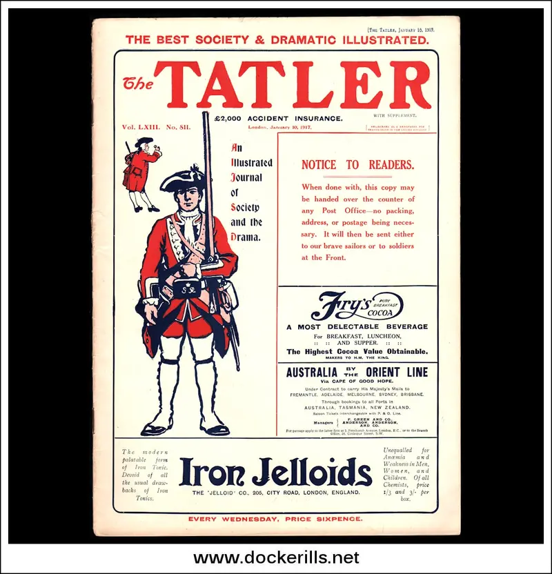 The Tatler, January 10, 1917 (Vol. Lxiii, No. 811) 1
