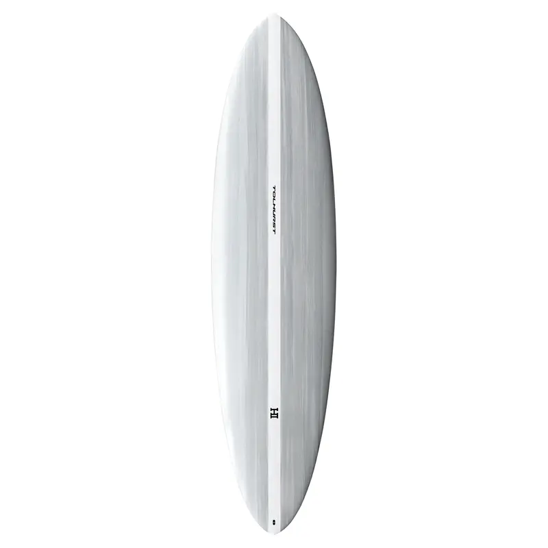 Thunderbolt Hi Mid 6 Surfboard – Candy Red And White 1