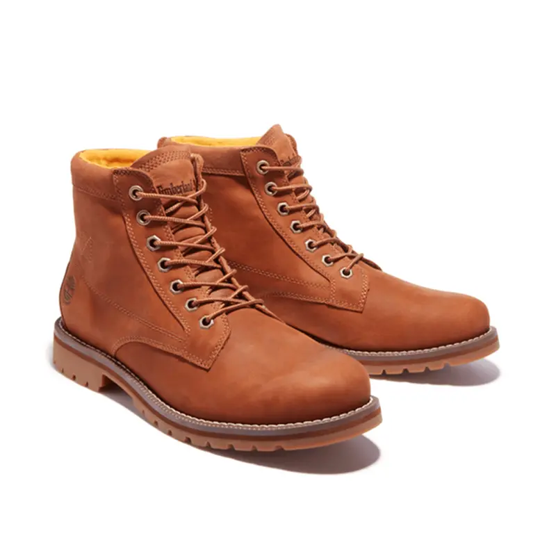 Timberland Redwood Falls Mid Waterproof Boots – Rust Full Grain 1