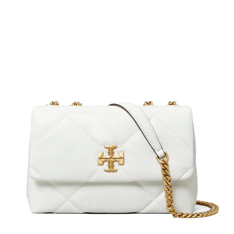 Tory Burch Diamond-Quilted Chain Wallet – Compact Style For Women 1