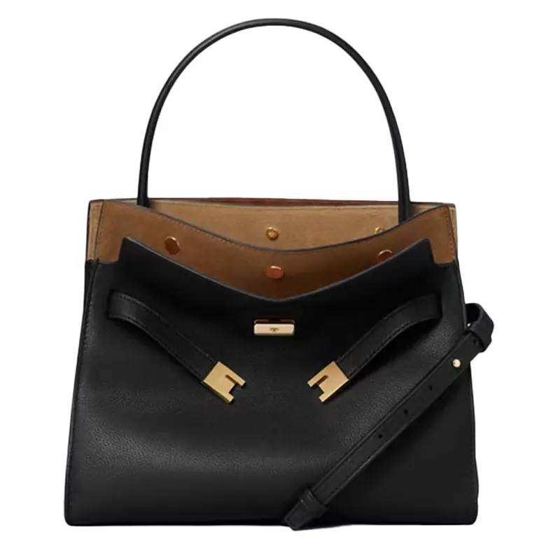 Tory Burch Lee Radziwill Small Double Bag – Dual-Compartment Women'S Satchel 1