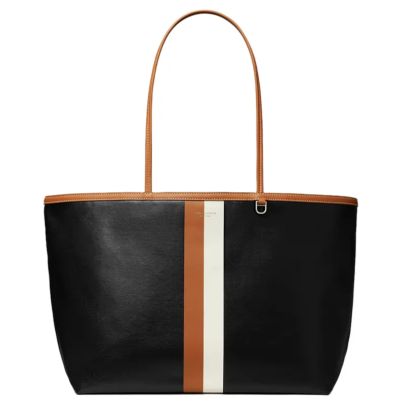 Tory Burch The Racer Tote – Spacious Women'S Everyday Carryall 1