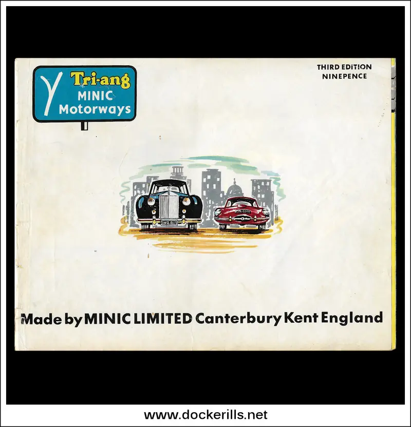 Tri-Ang Minic Motorways Sales Brochure – Third Edition, England, 1963 1