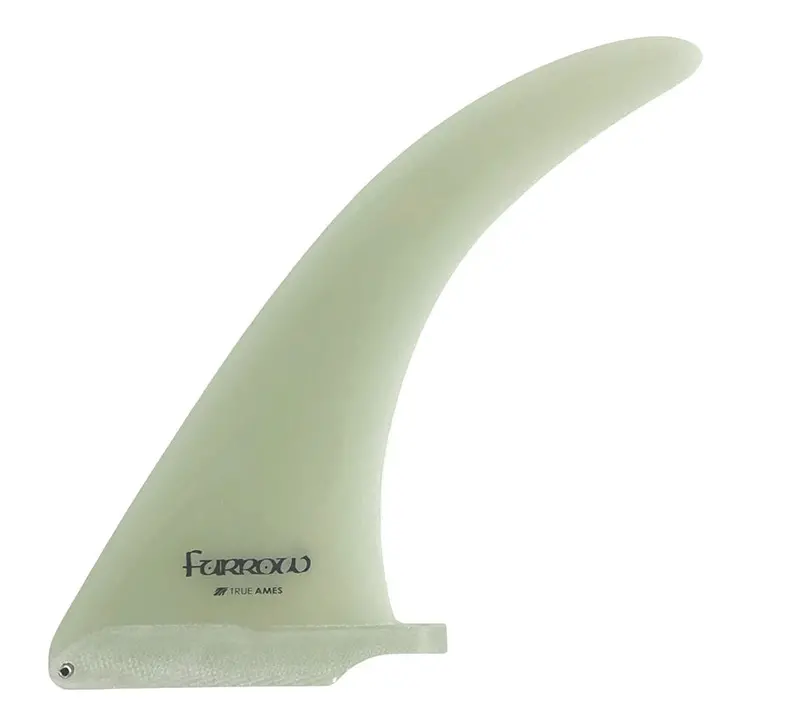True Ames Furrow Labyrinth Single Fin – 8.75", Turquoise Accent 2