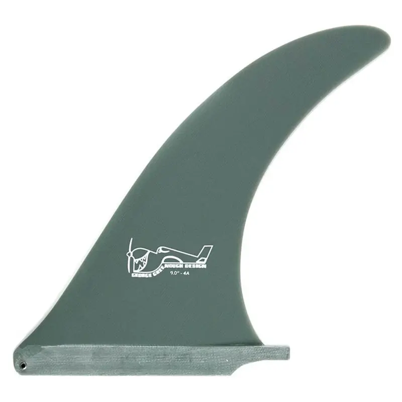 True Ames Greenough 4-A Quad Fin – 10", Charcoal Grey 1